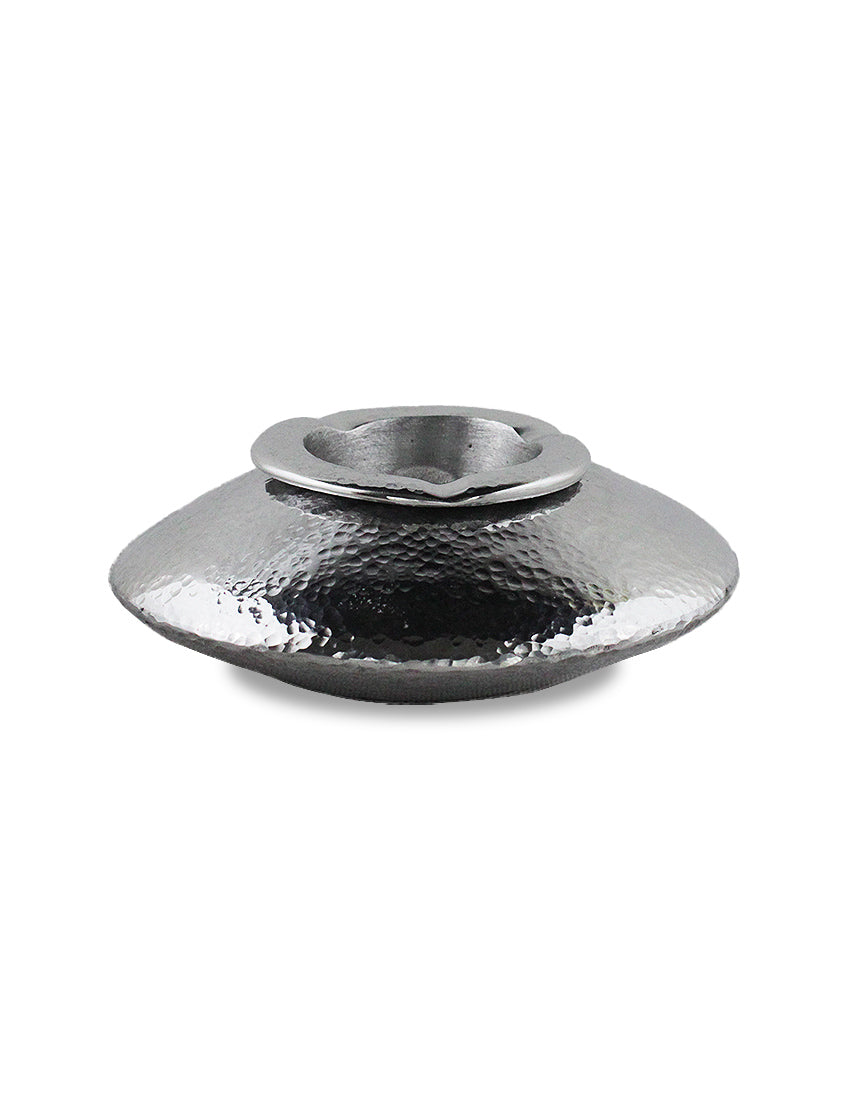 Cenicero marroquí plano pequeño aluminio
