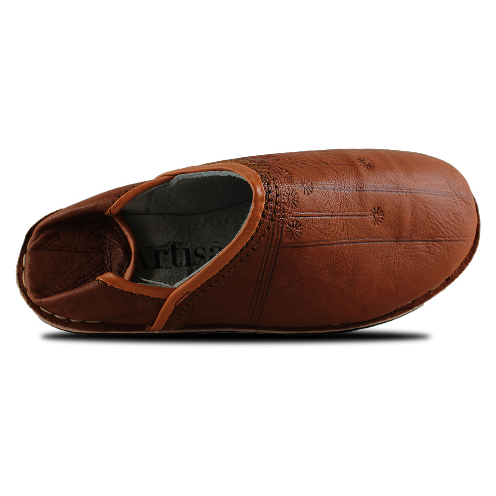 Mula zapatilla bereber Marrón