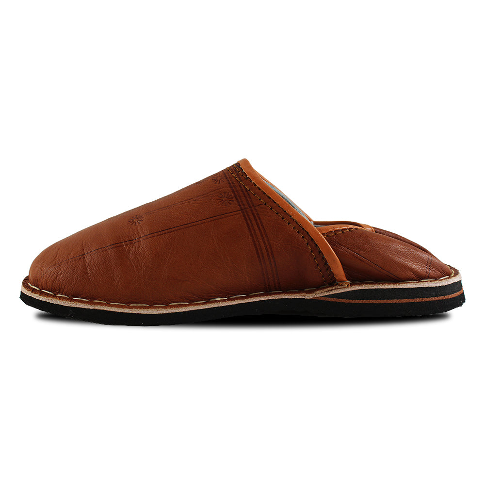 Mula zapatilla bereber Marrón