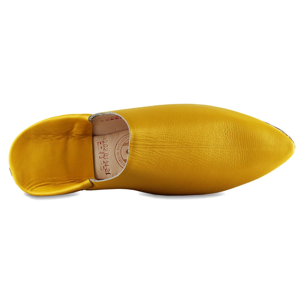 Zapatilla amarilla real