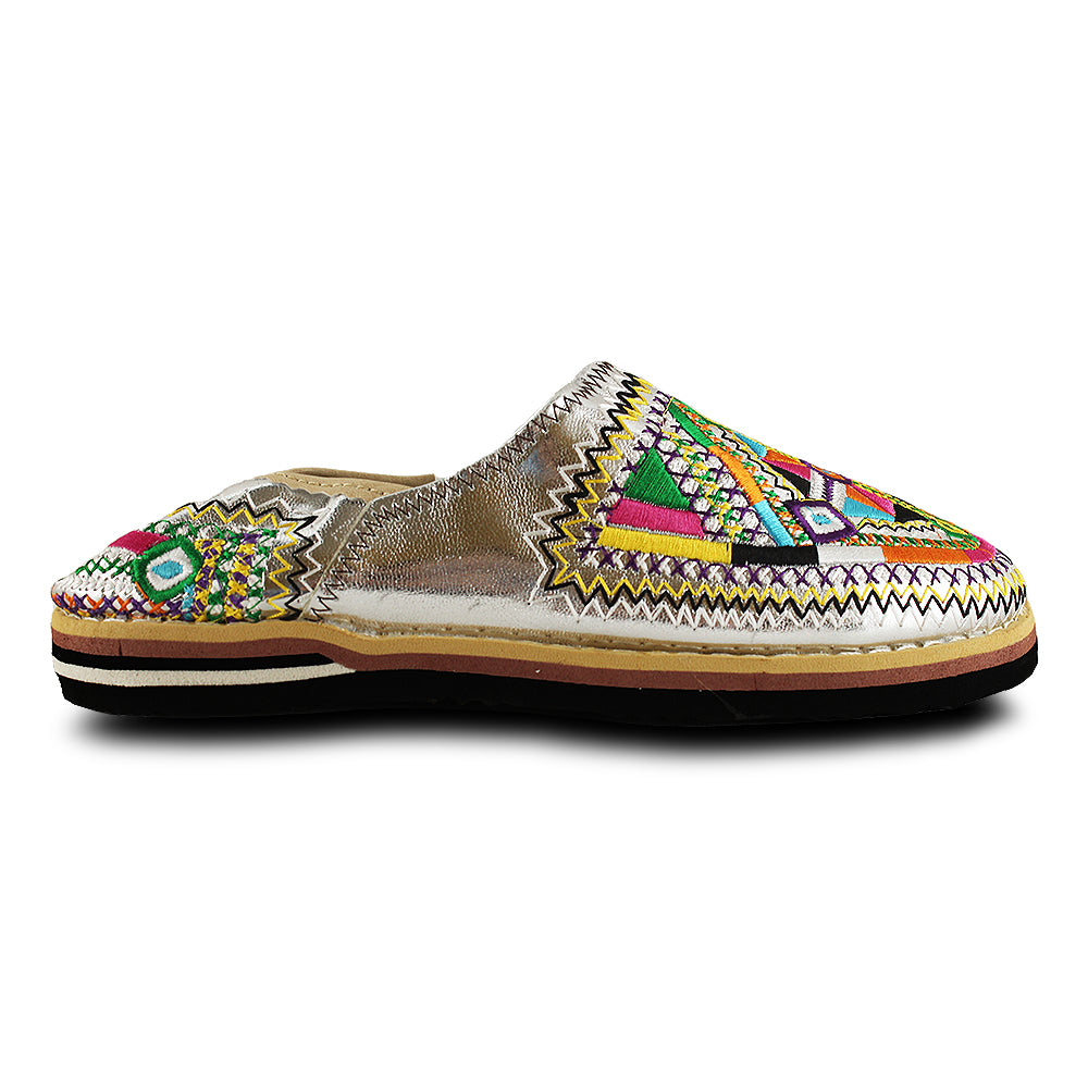 Zapatilla Tafraoute plateada