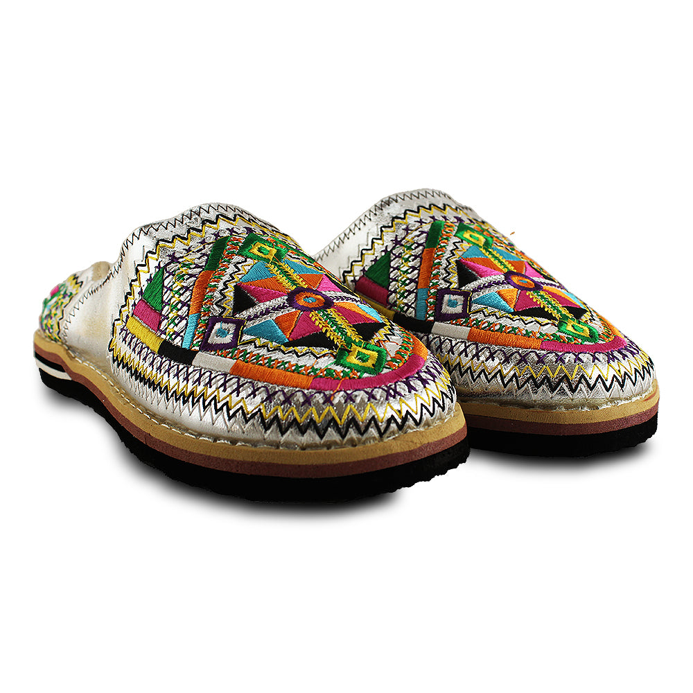 Zapatilla Tafraoute plateada