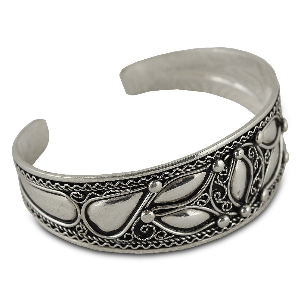 Pulsera bereber plata 800 Lala