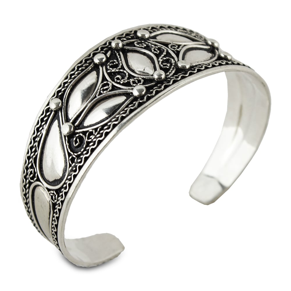 Pulsera bereber plata 800 Lala