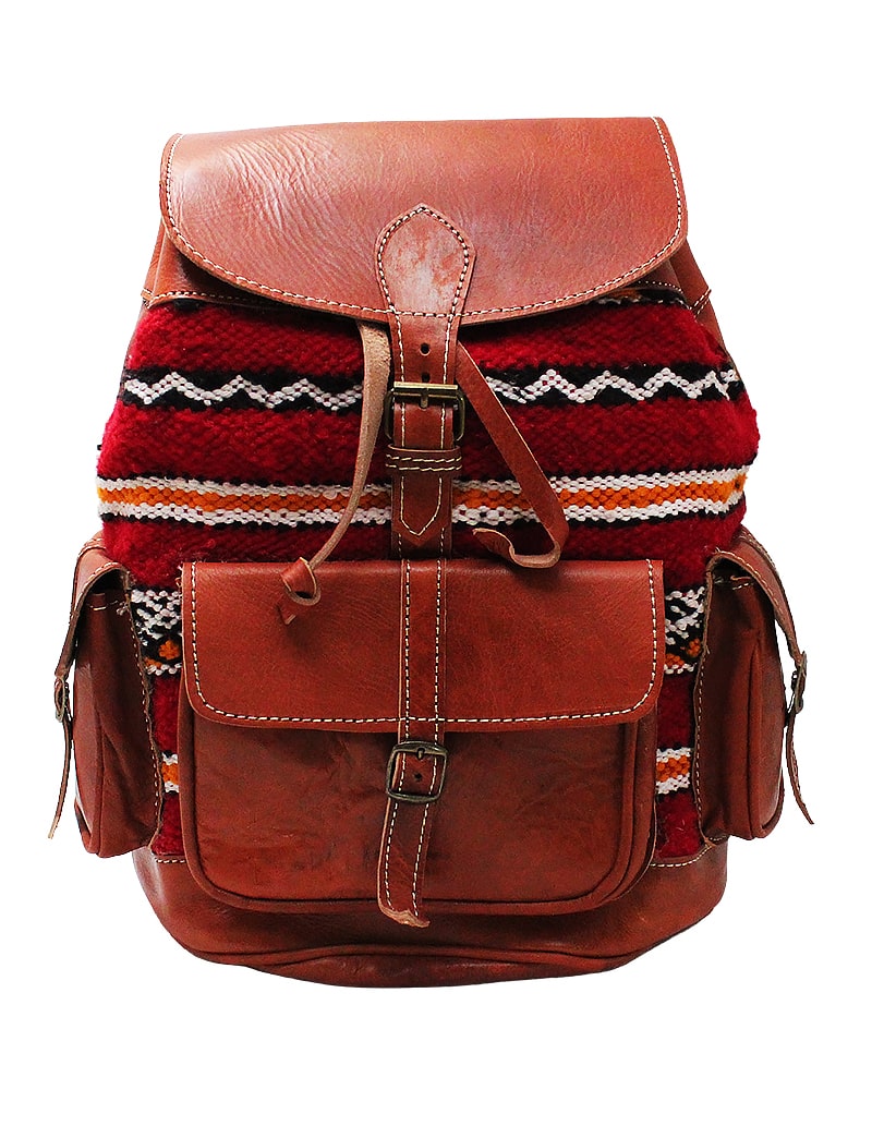 Mochila Zarbia de piel