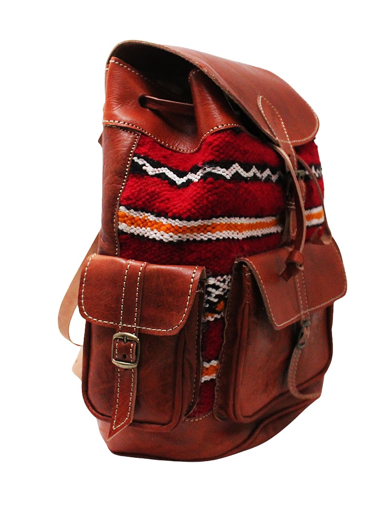 Mochila Zarbia de piel