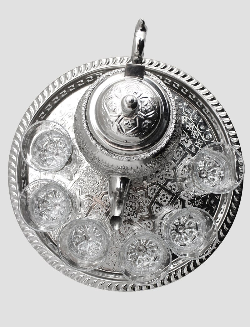 Juego de té sultán marroquí