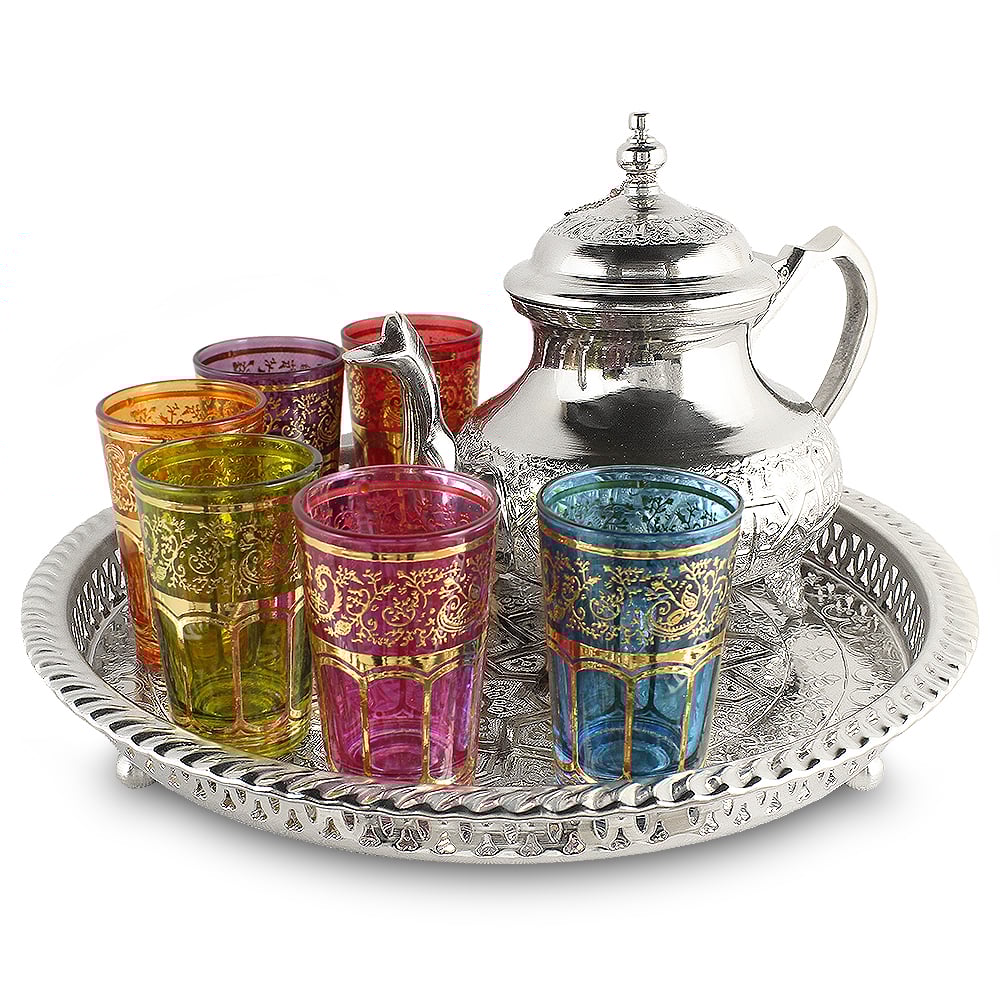 Servicio de té marroquí clásico