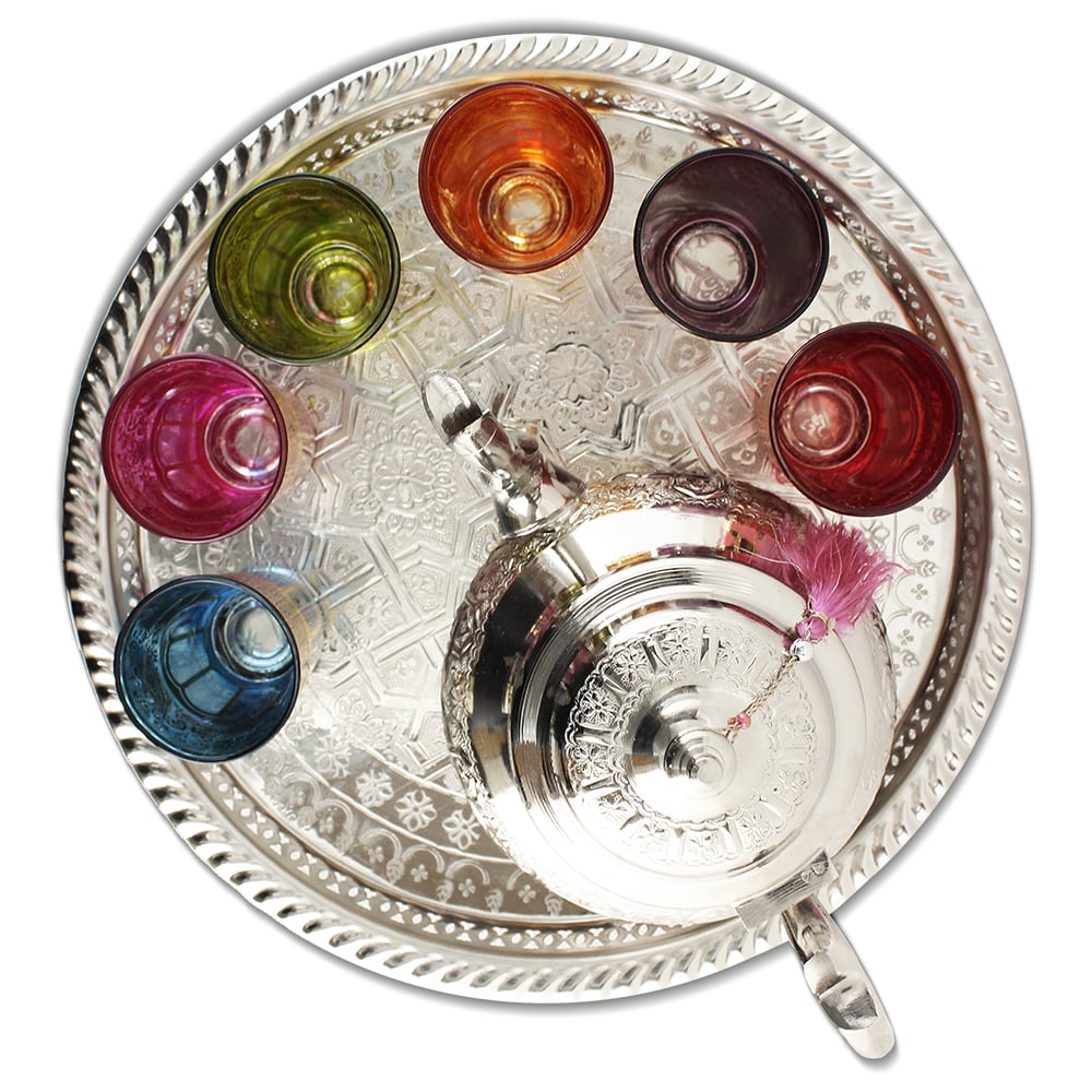 Servicio de té marroquí clásico