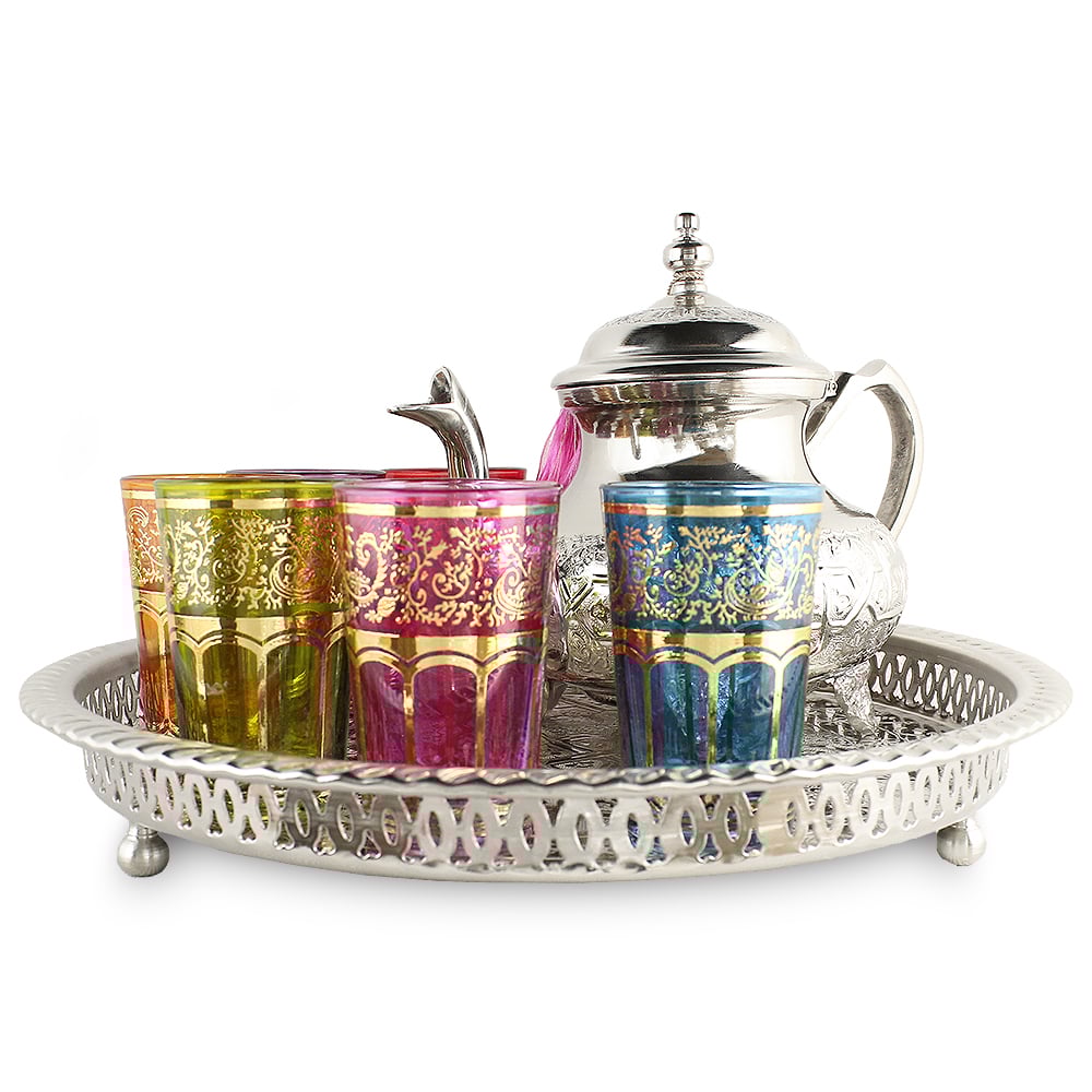 Servicio de té marroquí clásico
