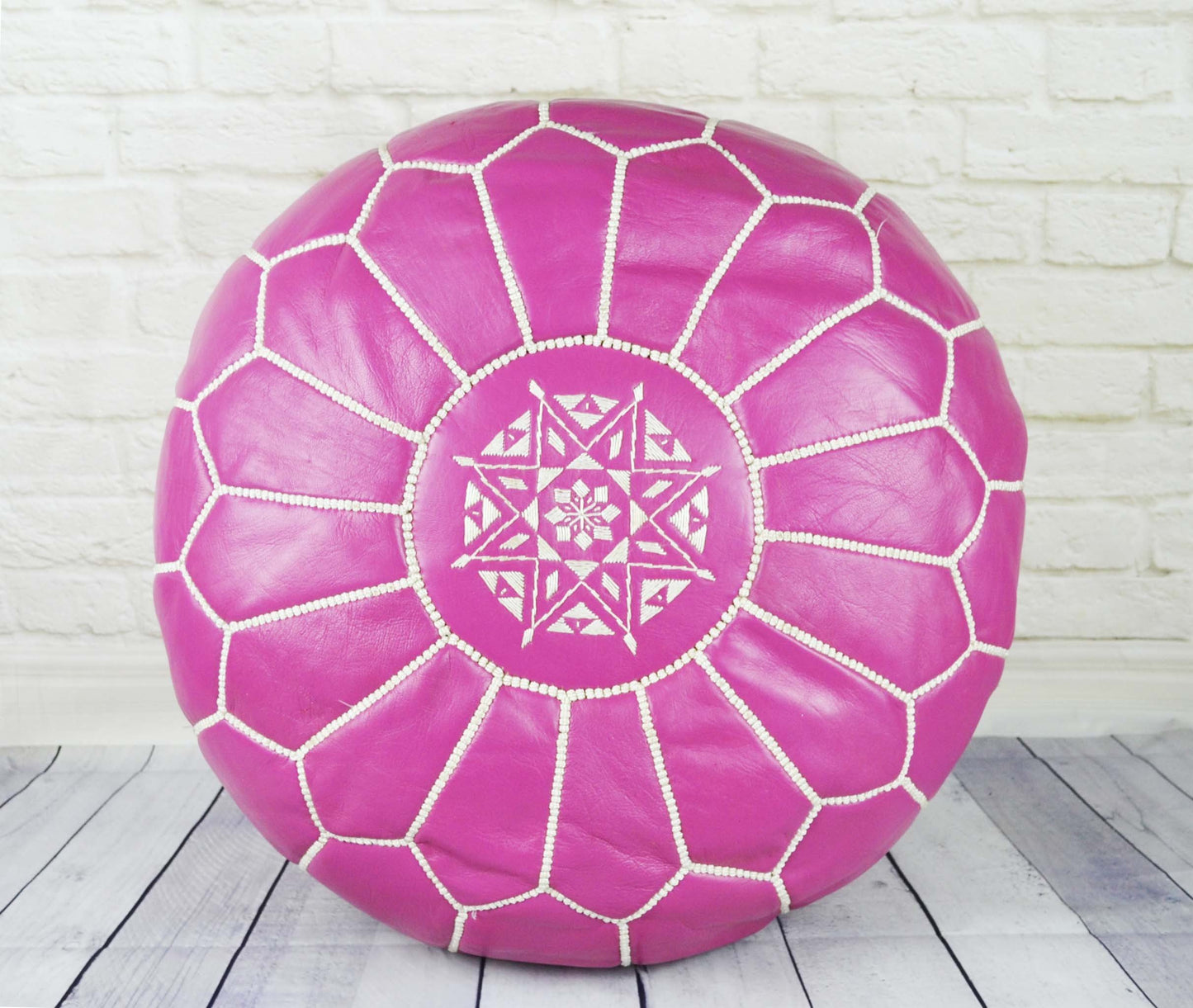 Pouf Fuschia - Artisanat Shop