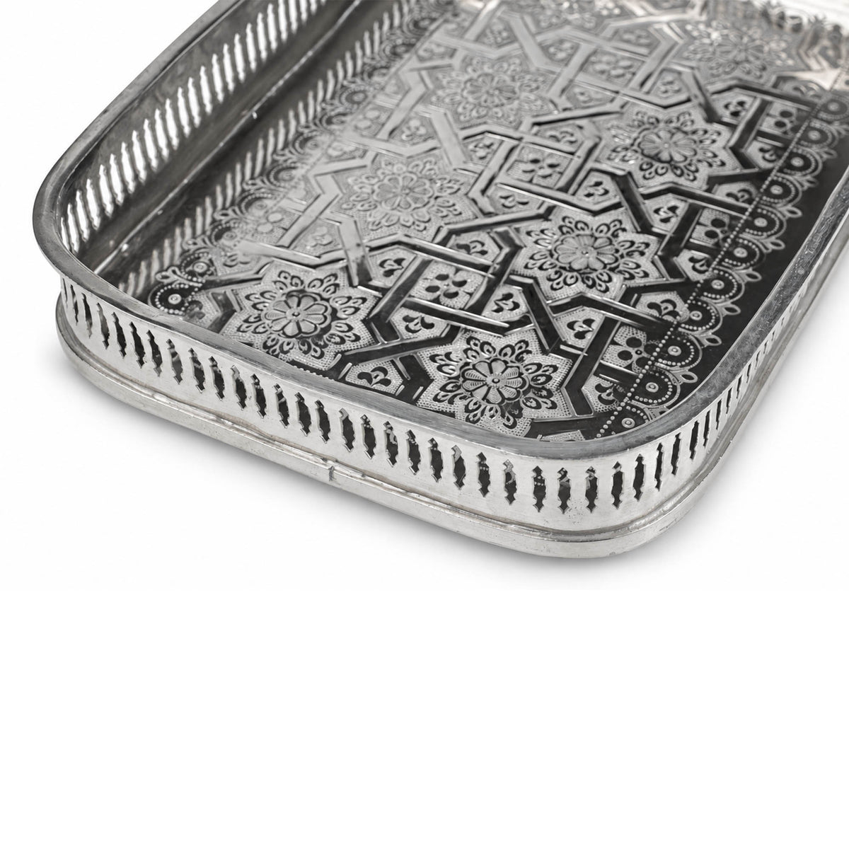 Bandeja de elegancia rectangular