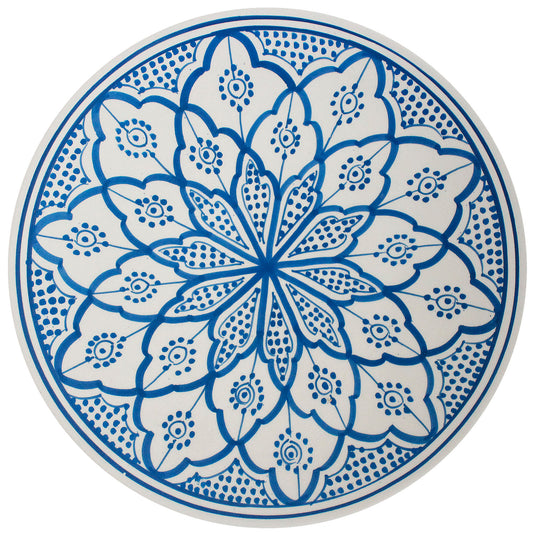 Plato azul Zwak de Chefchaouen