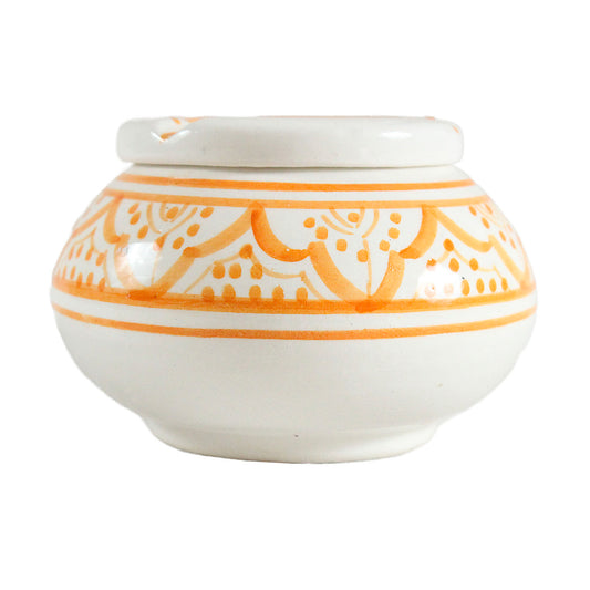 Cenicero de arcilla nómada beige Zwak
