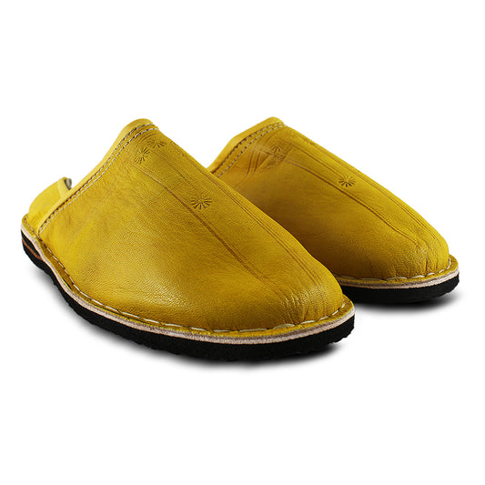 Mula zapatilla bereber Amarillo