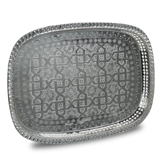 Bandeja clásica rectangular grande